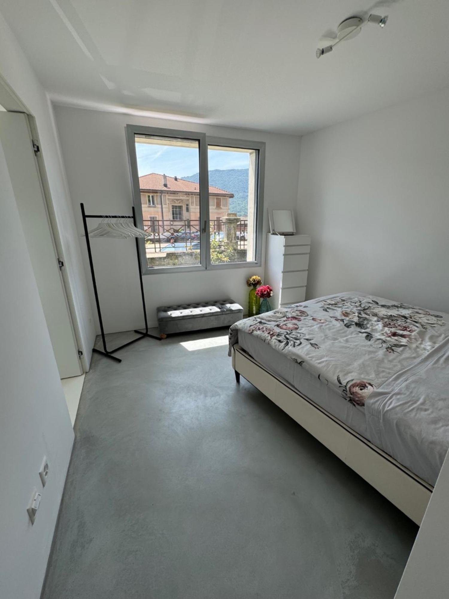 Neue Gartenwohnung Mit Sicht Auf Den Luganersee Ponte Tresa Exteriör bild